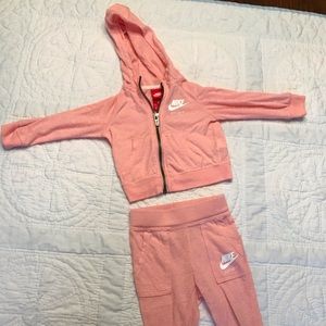 Pink Nike Jumpsuit